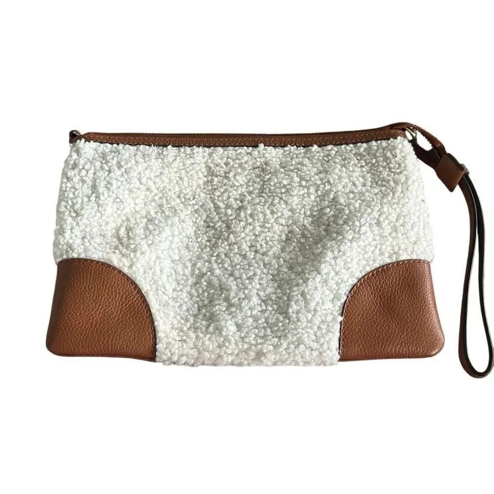 J Jill Sherpa wrist bag